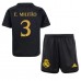 Real Madrid Eder Militao #3 Babykleding Derde Shirt Kinderen 2023-24 Korte Mouwen (+ korte broeken)